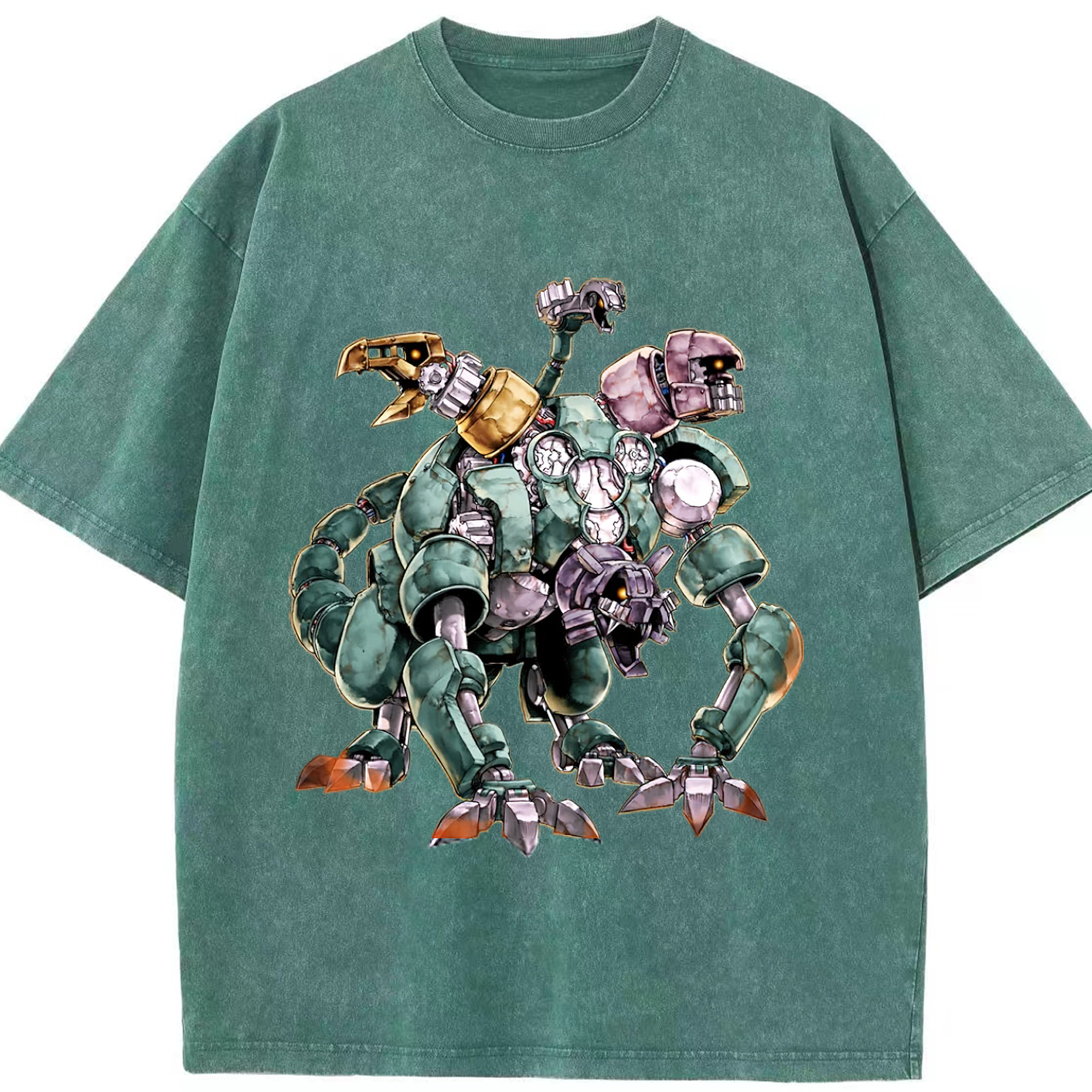 （画像用） 遊☆戯☆王 Yu-Gi-Oh! 綿100% ヴィンテージ風 半袖Tシャツ（フロントプリント）